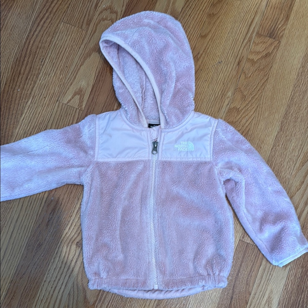 The North Face Oso Zip Fleece Hoodie (Baby)
PURDY PINK, Size 18-24M Baby